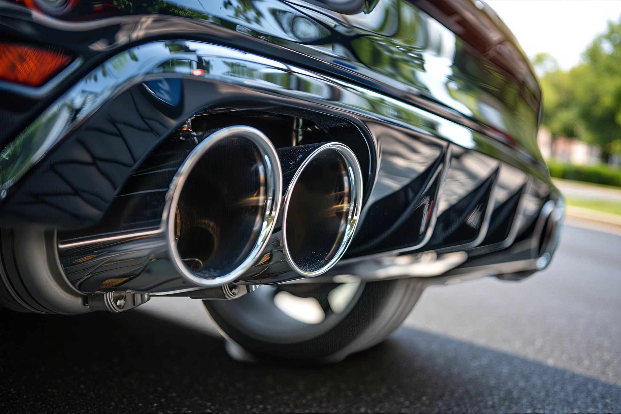 Custom exhaust installation in Tucson