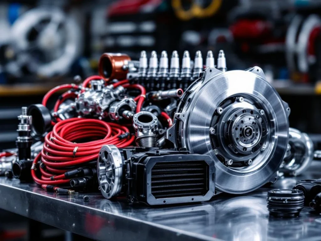 Automotive parts prepared for professional installation