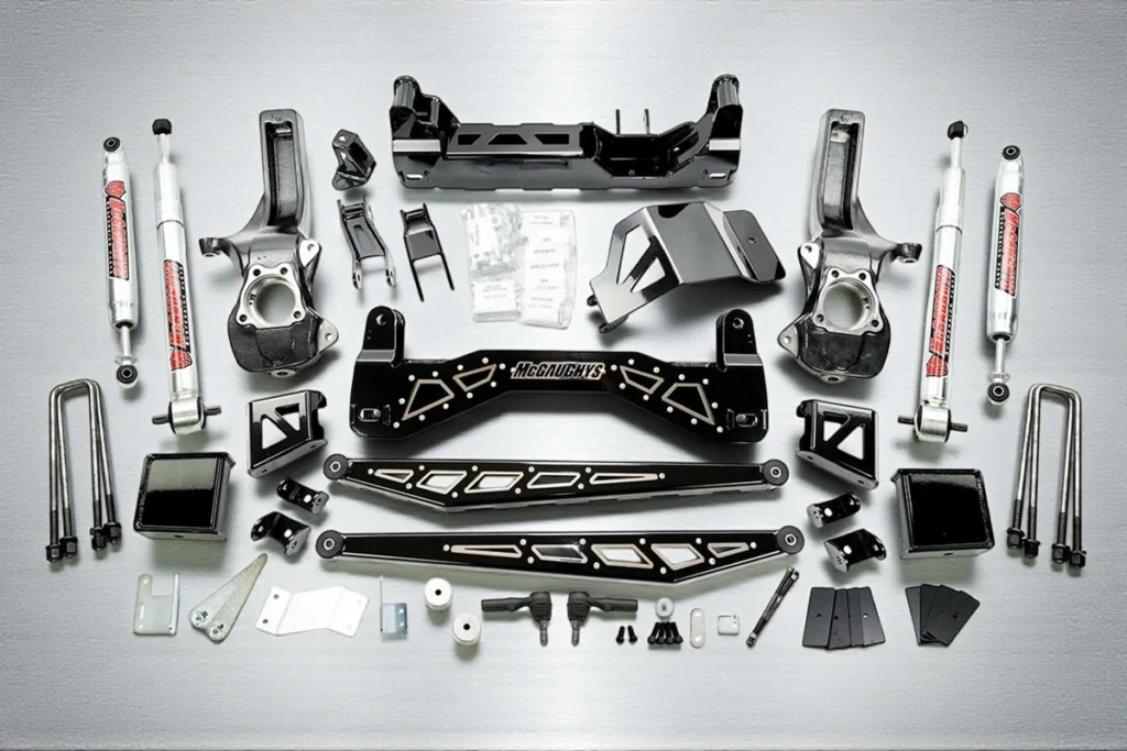 Rough Country lift kit components and suspension parts for installation in Tucson, Arizona