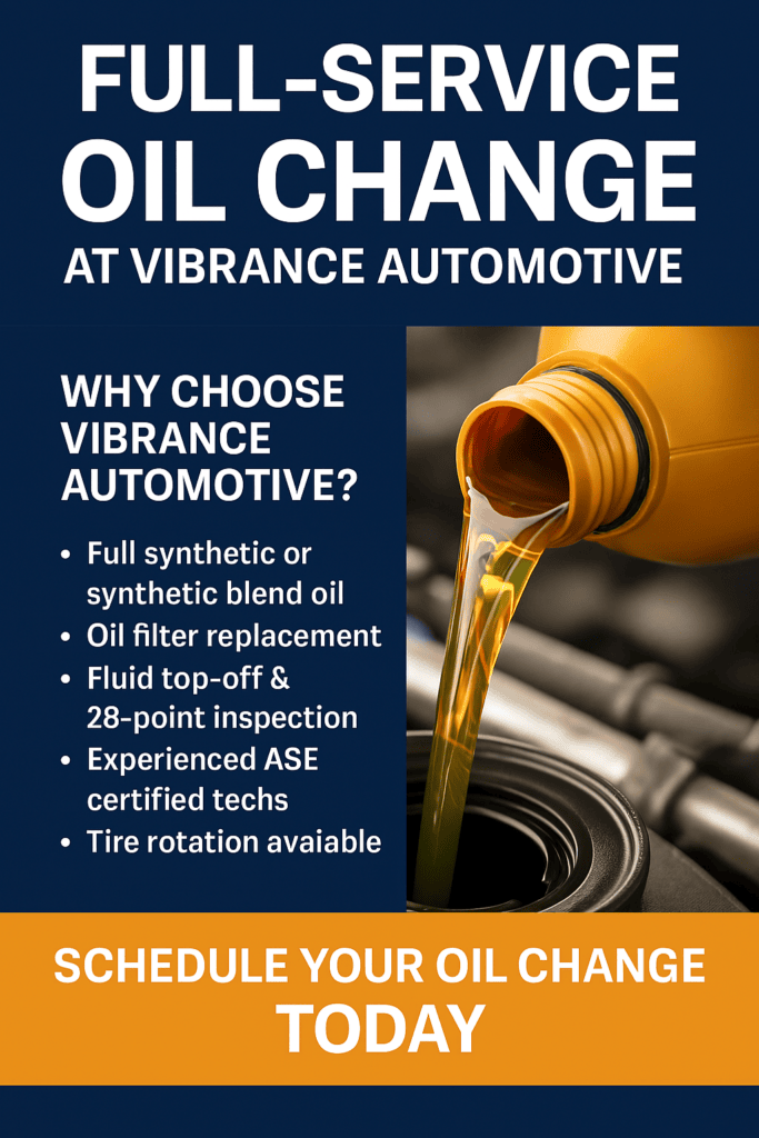 Oil Change Tucson Az
