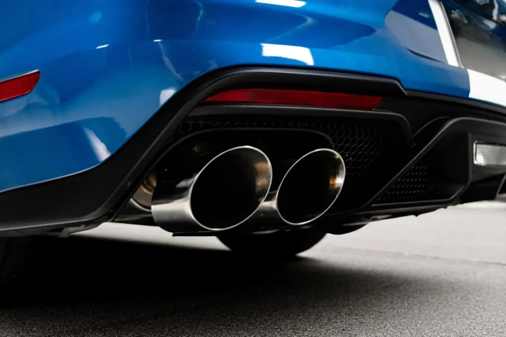 custom exhaust Shelby Tucson
