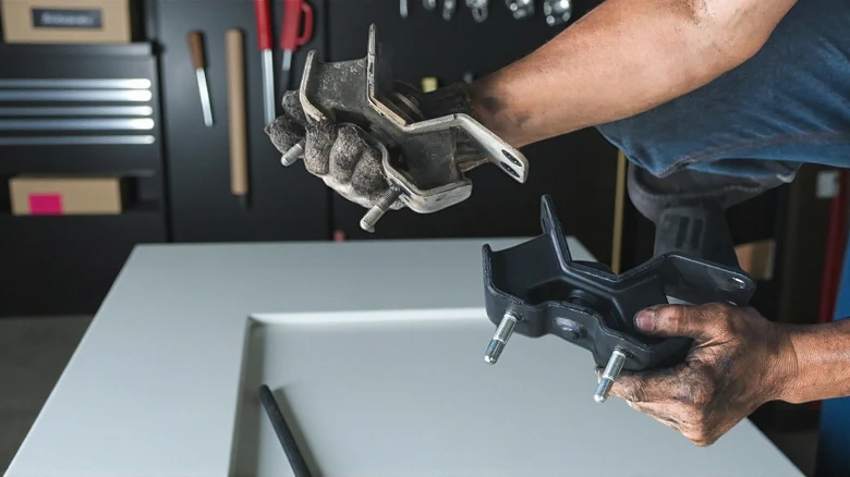 Clean vs Dirty Engine Mounts Tucson