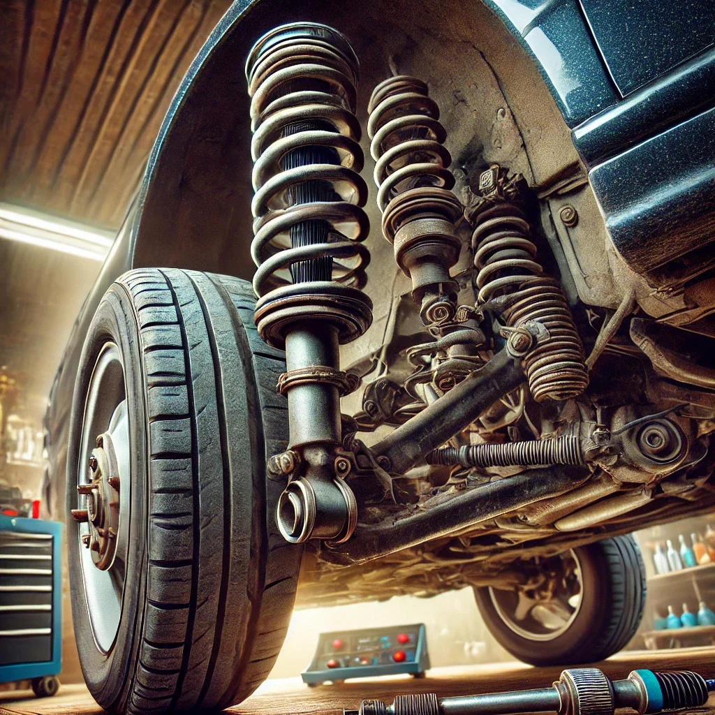 Suspension inspection for a rough-riding vehicle in Tucson